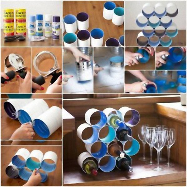 Botellero-reciclar-latas-DIY-muy-ingenioso-320x320